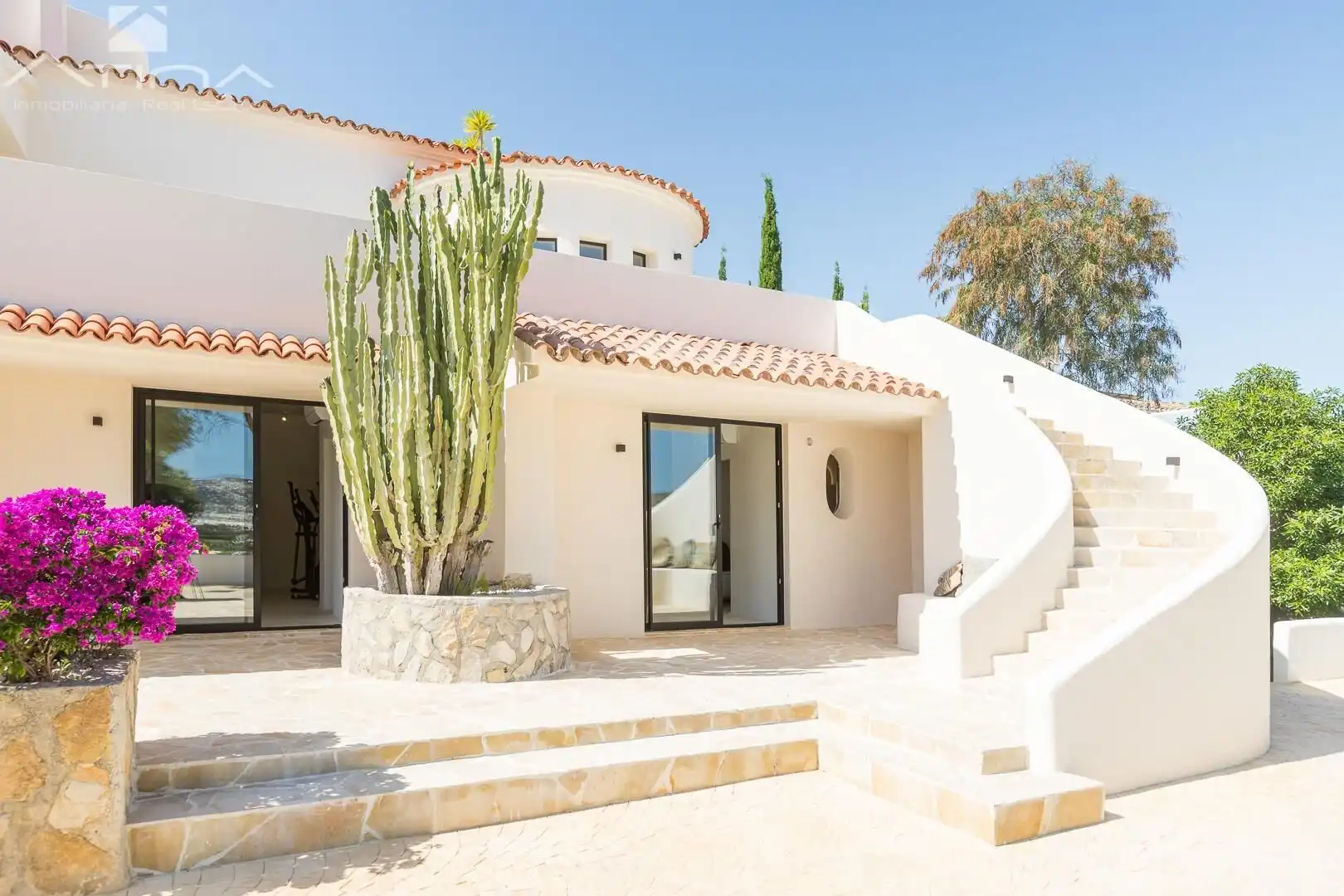 Vista exterior de Casa o chalet en venta en Jávea / Xàbia con Aire acondicionado, Calefacción y Jardín privado