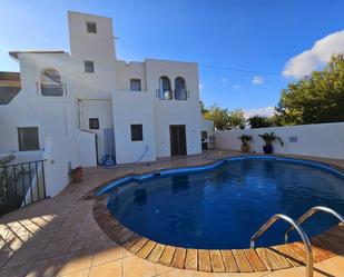 Swimming pool of House or chalet for sale in Turre  with Air Conditioner, Terrace and Swimming Pool