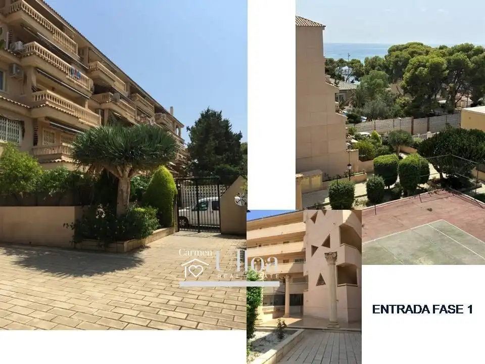 Vista exterior de Piso en venta en El Campello con Terraza y Piscina comunitaria