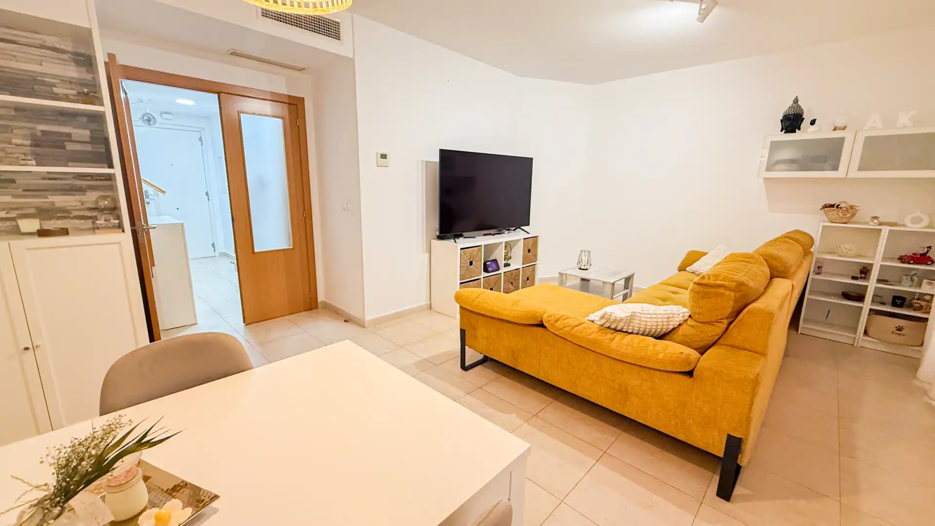 Living room of Detached homes for rent in Vélez-Málaga  with Air Conditioner, Heating and Terrace