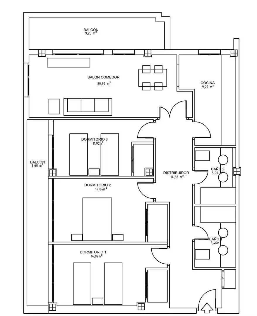 Apartamento en venta en Mijas con Aire acondicionado, Calefacción y Terraza