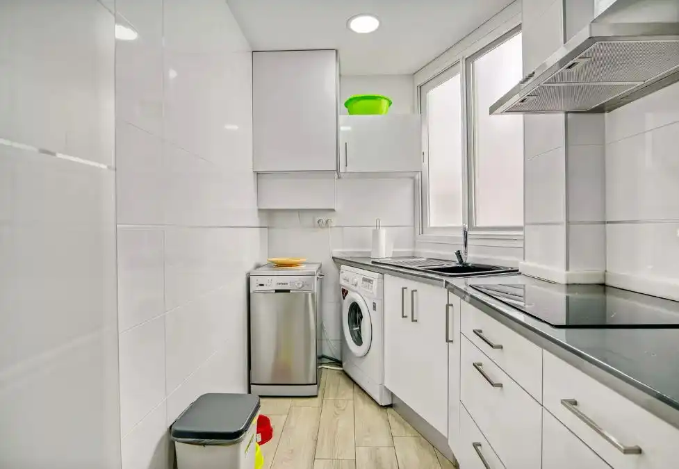 Kitchen of Flat for sale in Sueca  with Air Conditioner, Heating and Terrace