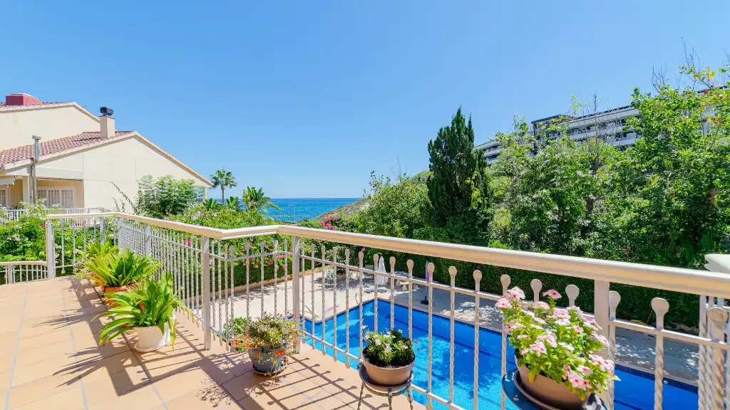 Garden of Houses for sale in Orihuela