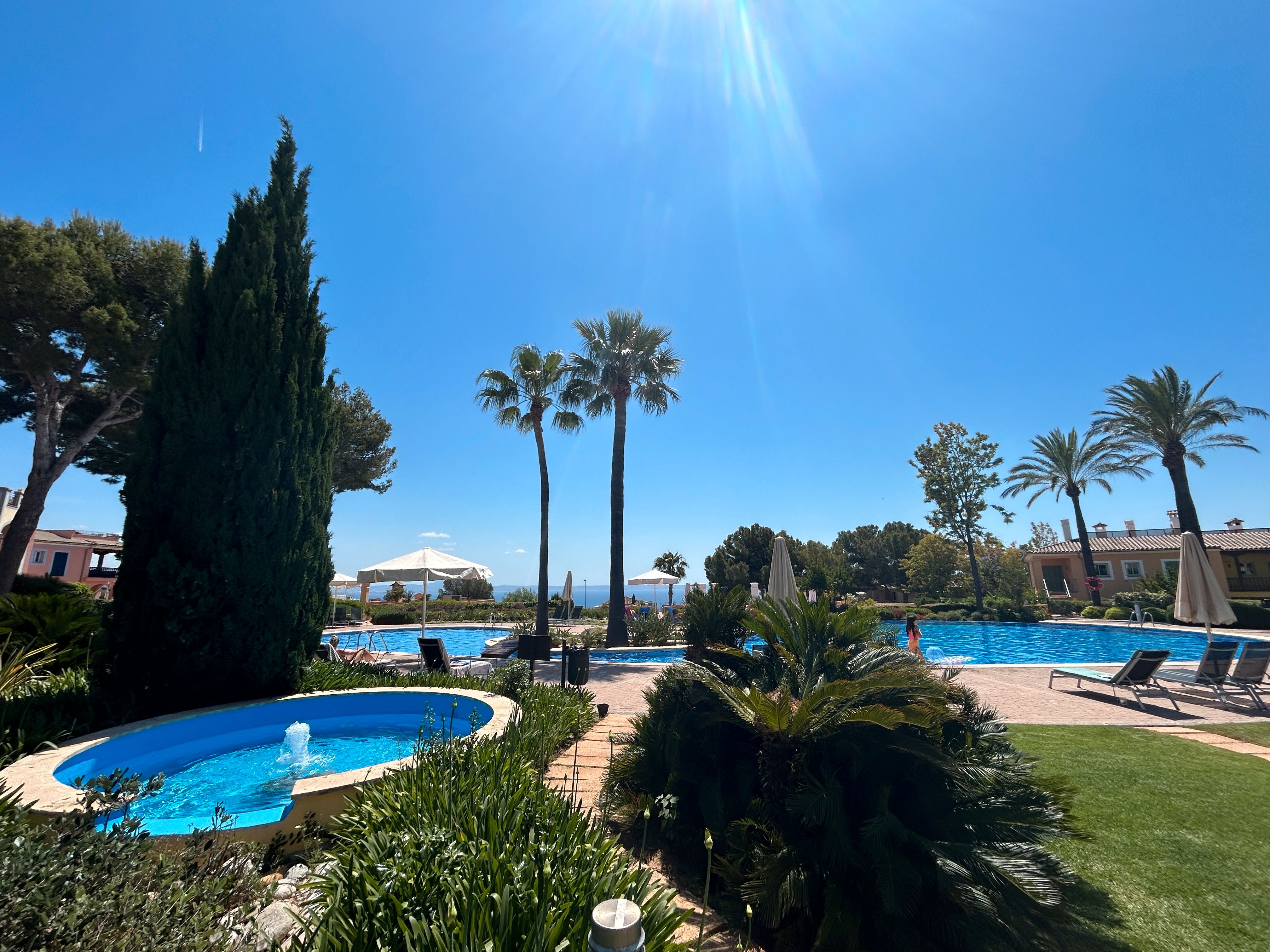 Piscina de Apartament de lloguer en Calvià amb Aire condicionat, Piscina i Moblat
