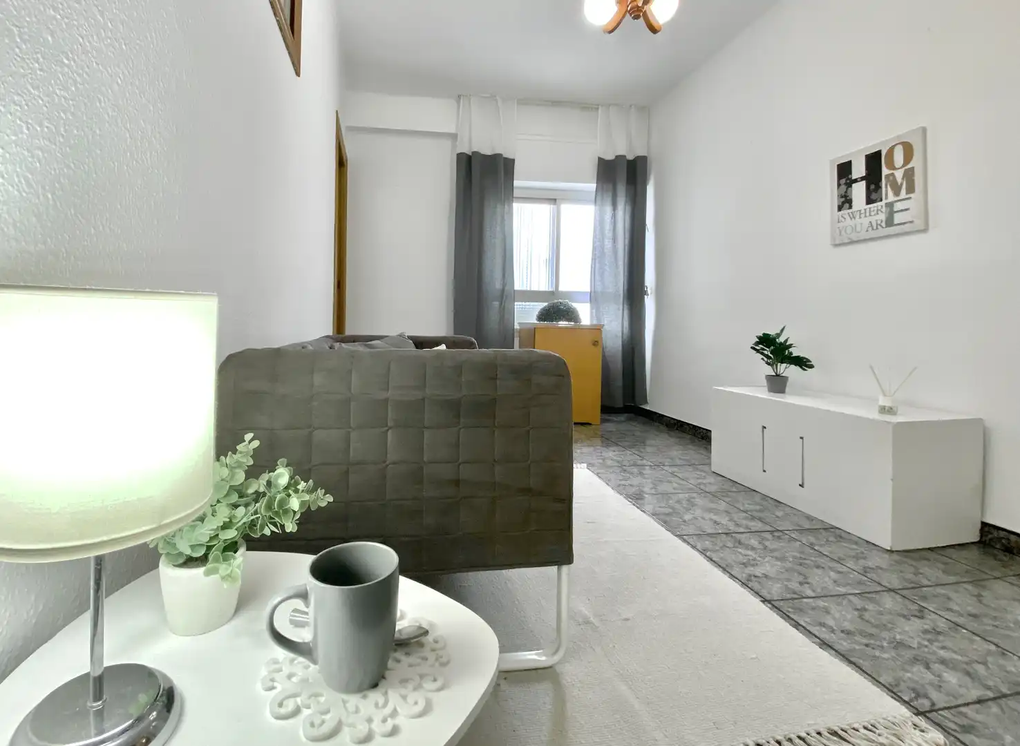 Living room of Flat for sale in Massamagrell  with Air Conditioner and Balcony