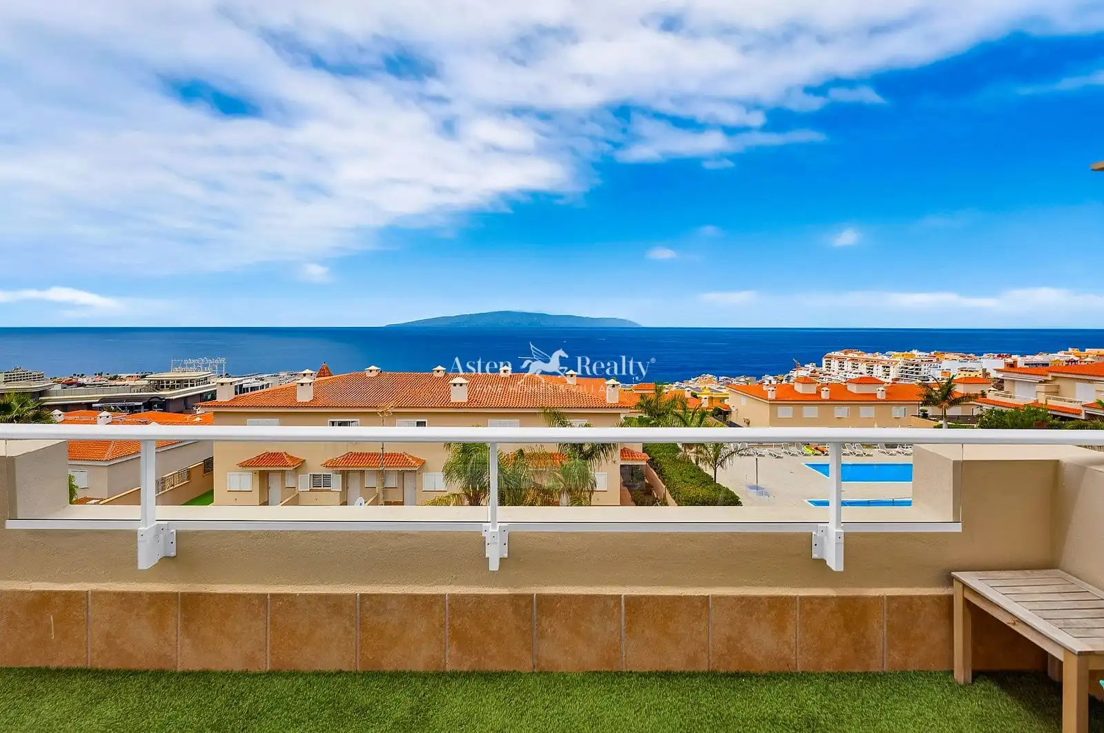 Exterior view of Detached homes for sale in Santiago del Teide  with Air Conditioner, Private garden and Terrace