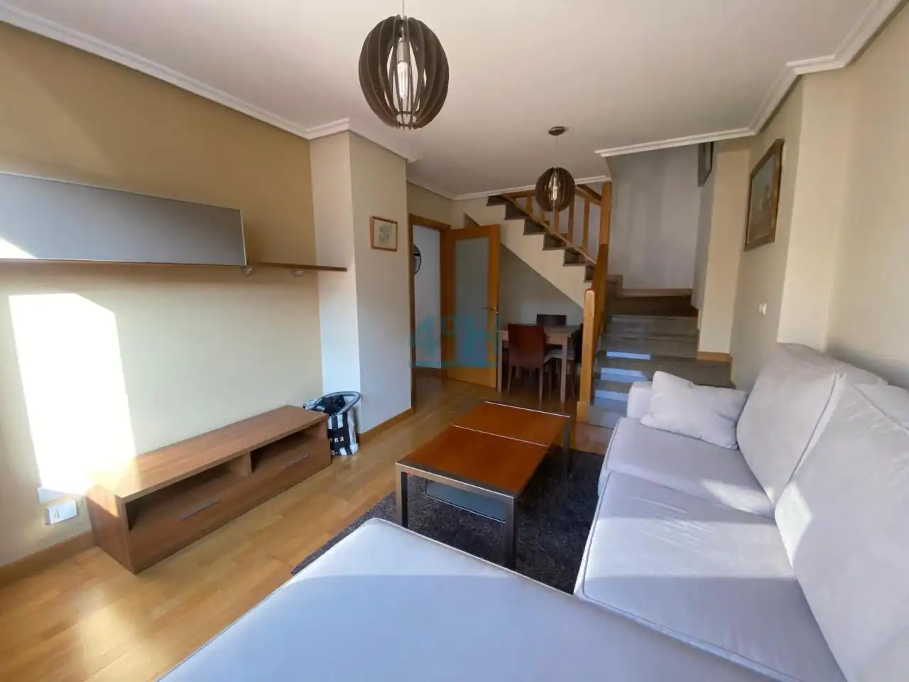 Sala de estar de Dúplex en venta en Ourense Capital  con Calefacción, Terraza y Amueblado