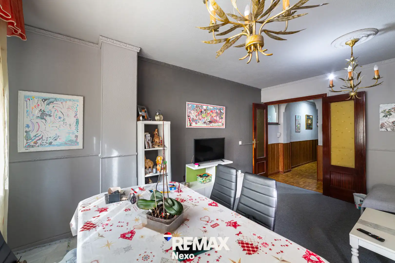 Esszimmer von Wohnung zum Verkauf in Benavente mit Heizung, Parkett und Terrasse