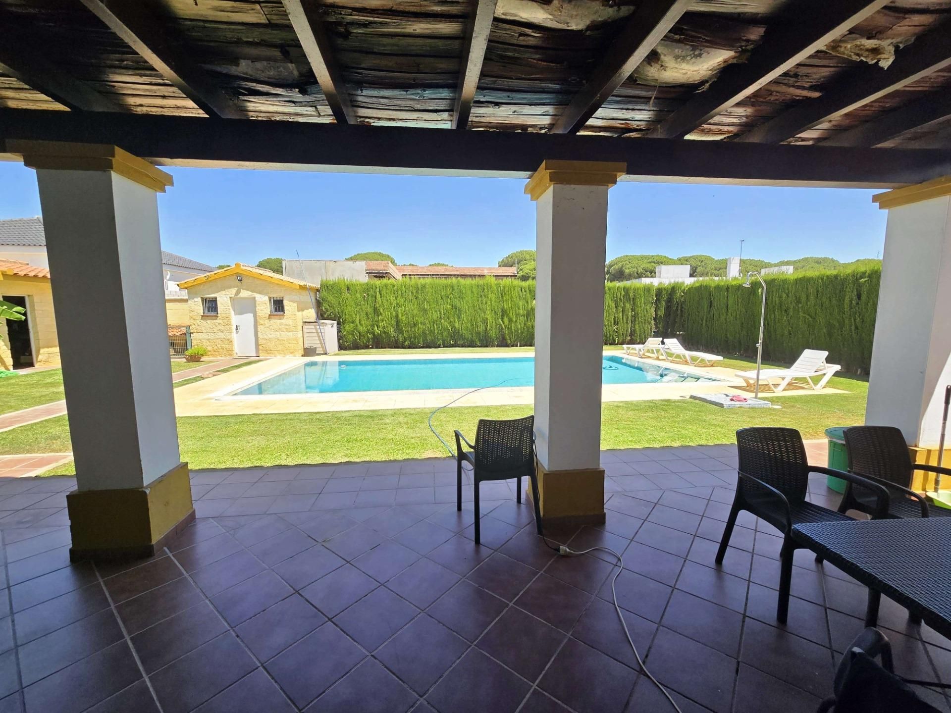 Garden of House or chalet for sale in Bollullos de la Mitación  with Air Conditioner, Private garden and Terrace