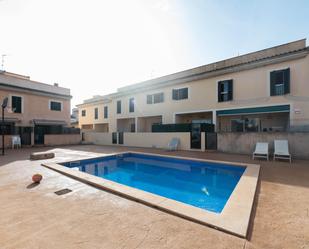 Swimming pool of Single-family semi-detached for sale in Llubí  with Heating, Terrace and Community pool