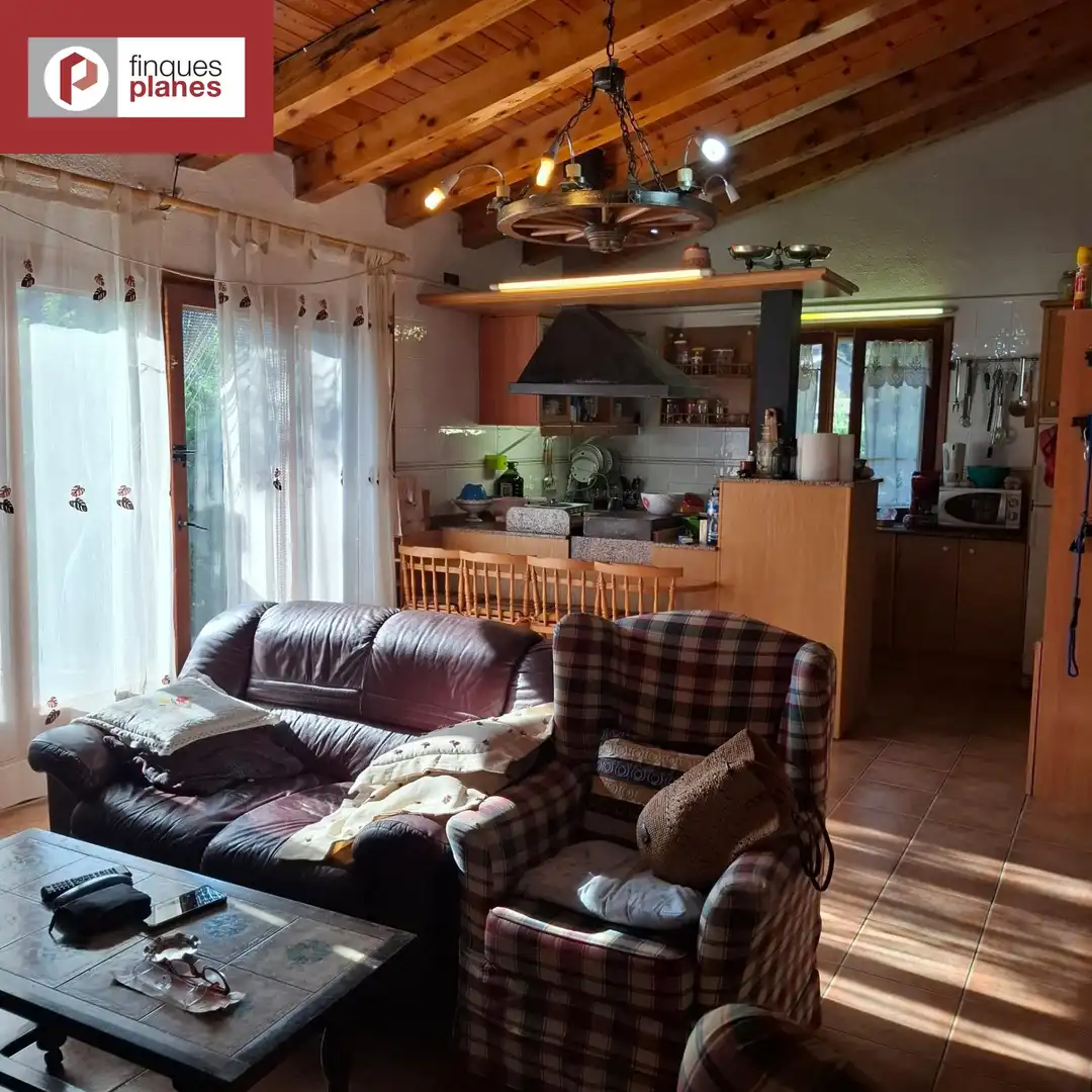 Living room of Houses for sale in Cabó  with Private garden and Furnished