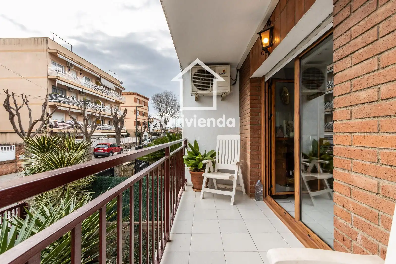 Balcony of Detached homes for sale in Parets del Vallès  with Air Conditioner, Heating and Private garden