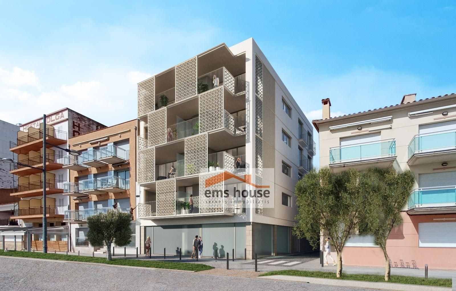 Vista exterior de Apartamento en venta en Calonge i Sant Antoni con Aire acondicionado, Calefacción y Terraza