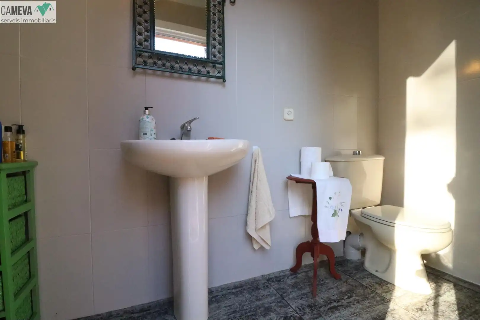 Bathroom of Houses for sale in Terrassa  with Heating, Private garden and Terrace