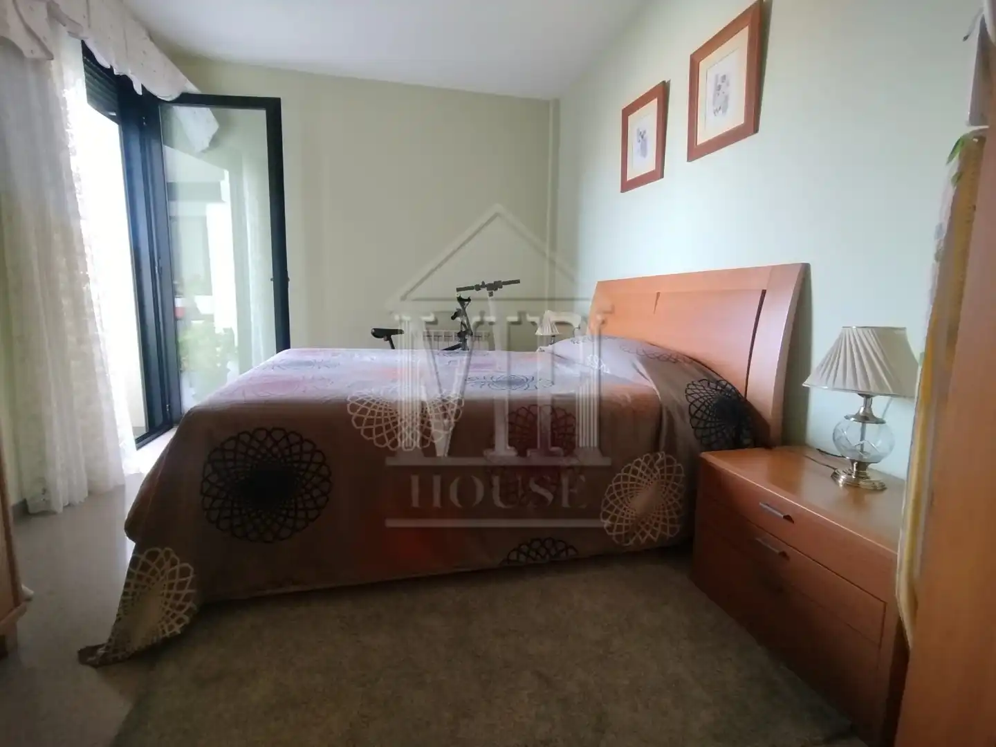 Bedroom of Flat for sale in Badalona  with Heating, Storage room and Furnished