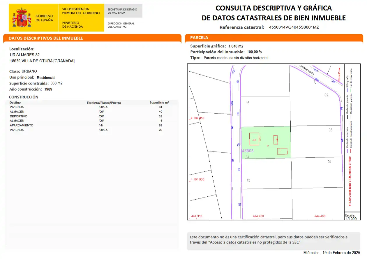 Casa o xalet en venda en Villa de Otura amb Jardí privat, Terrassa i Piscina
