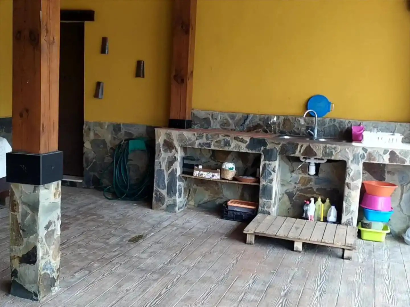 Cocina de Casa o chalet en venta en Badajoz Capital con Aire acondicionado y Piscina