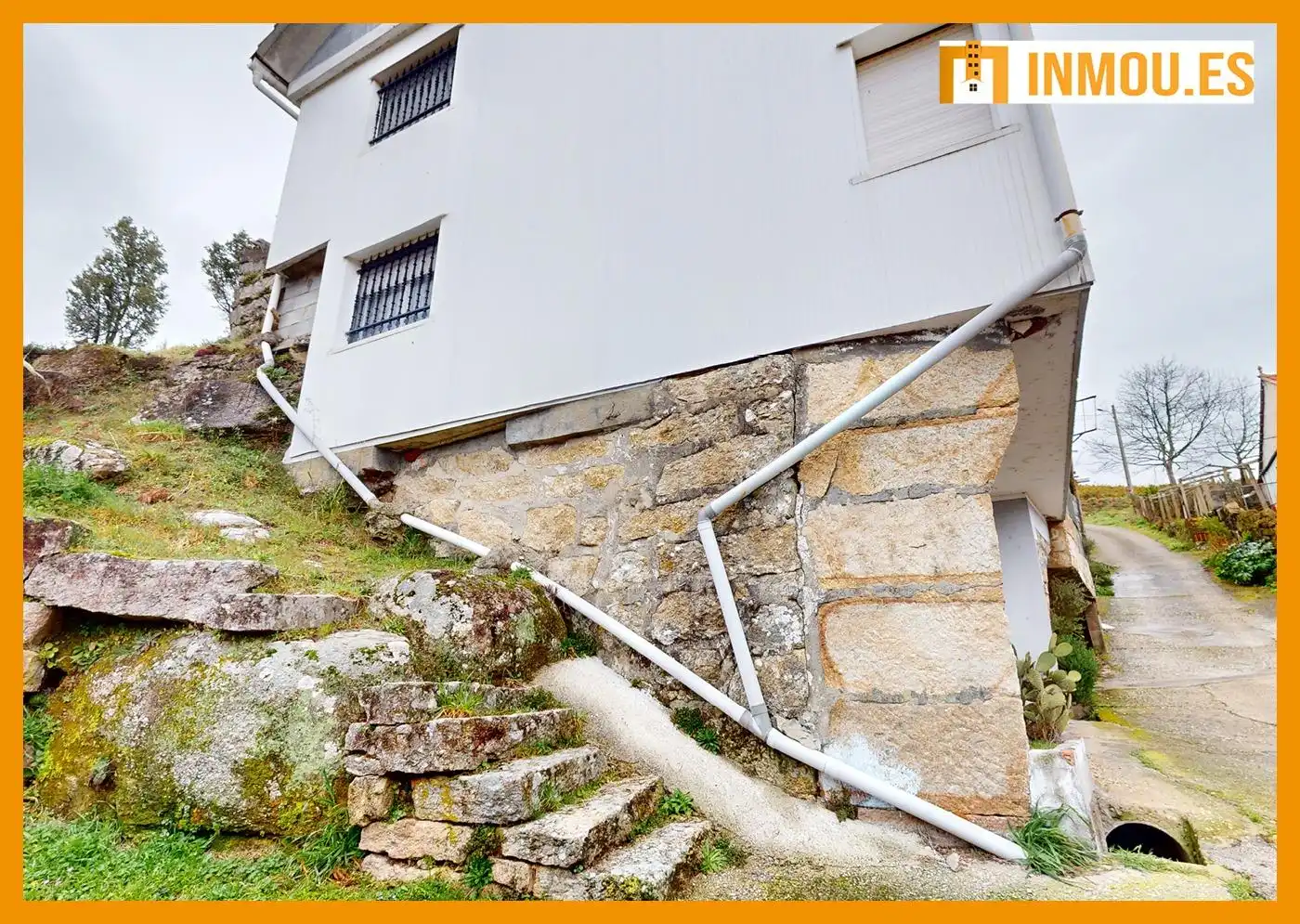Vista exterior de Casa o chalet en venta en Carballeda de Avia con Calefacción, Jardín privado y Terraza