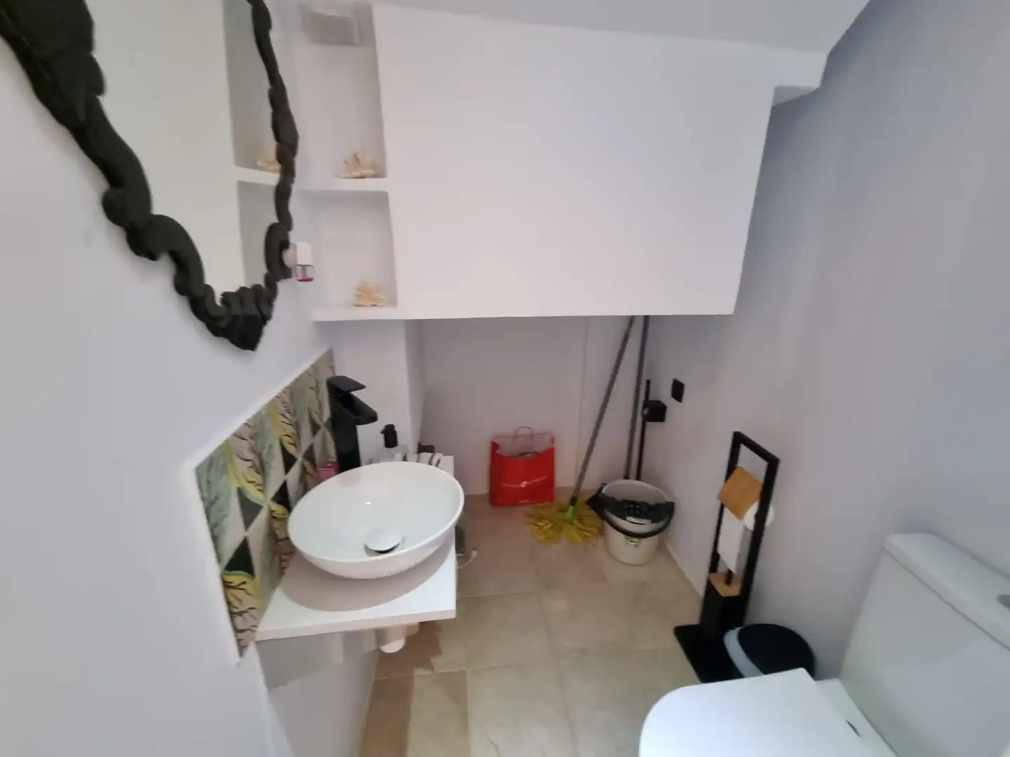 Bathroom of Houses for sale in Torremolinos  with Air Conditioner and Terrace