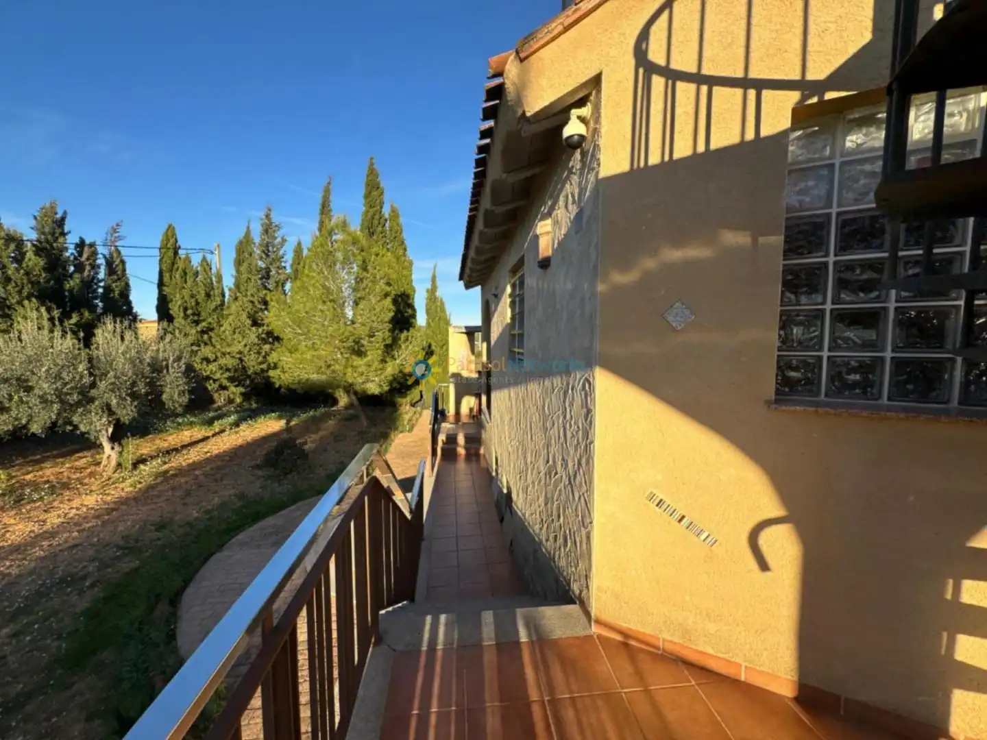 Vista exterior de Casa o chalet en venta en Benigànim con Aire acondicionado, Jardín privado y Terraza