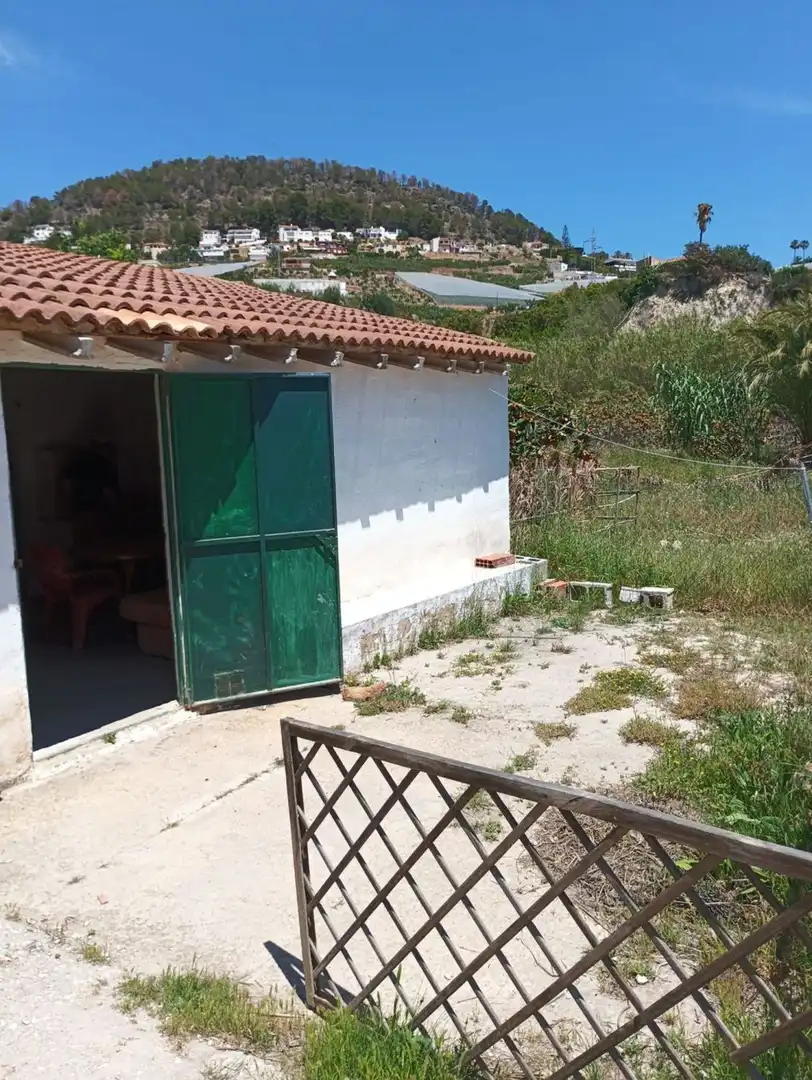 Vista exterior de Finca rústica en venda en La Nucia amb Traster