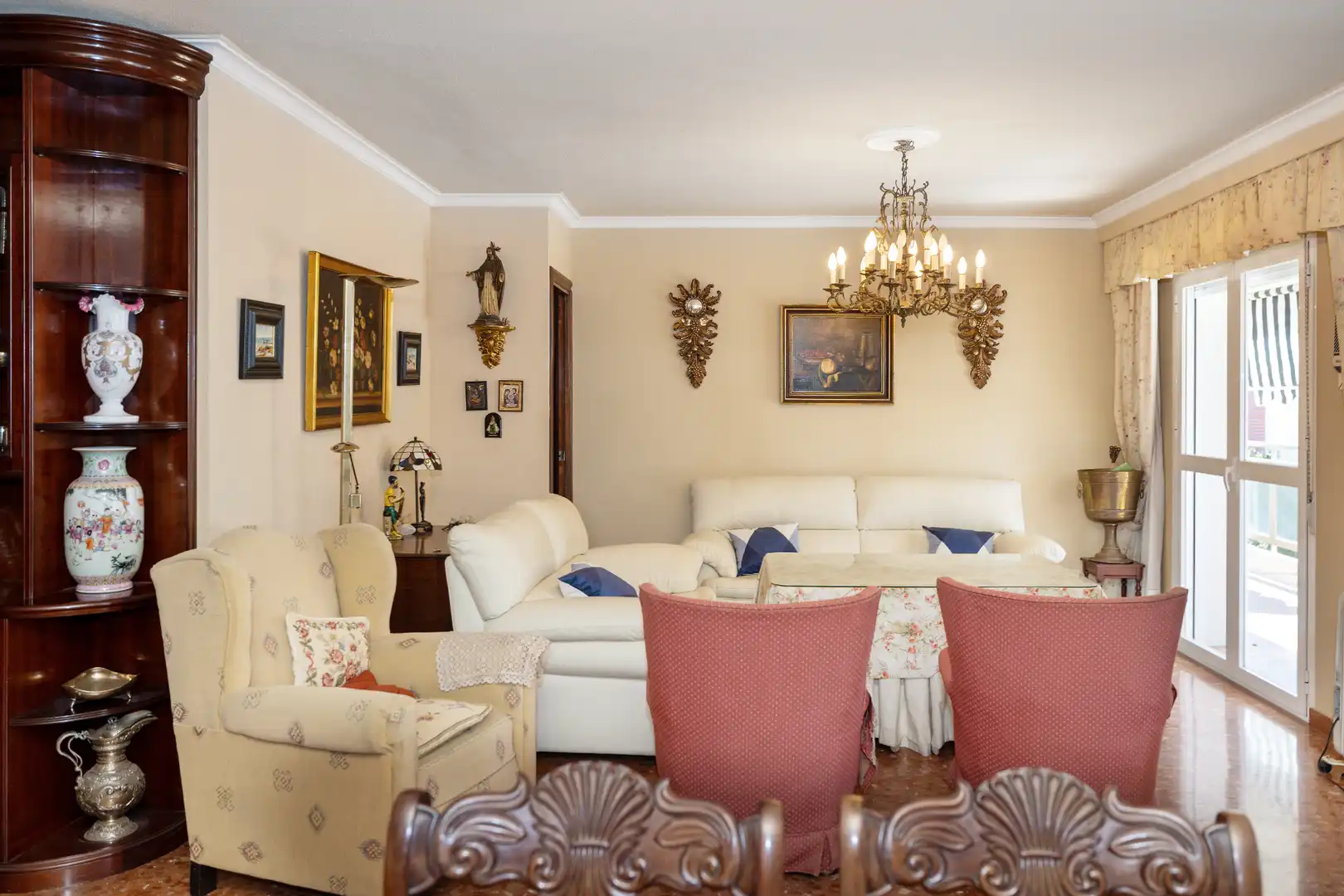 Living room of Flat for sale in Málaga  with Air Conditioner, Heating and Terrace