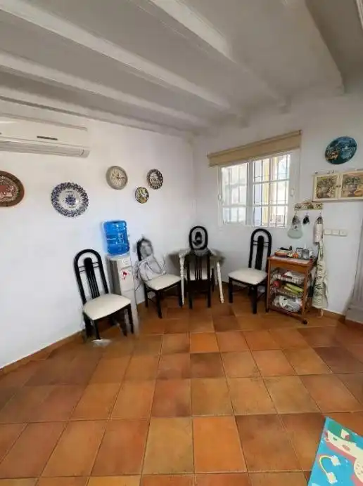 Menjador de Finca rústica en venda en Chiclana de la Frontera amb Aire condicionat, Jardí privat i Terrassa