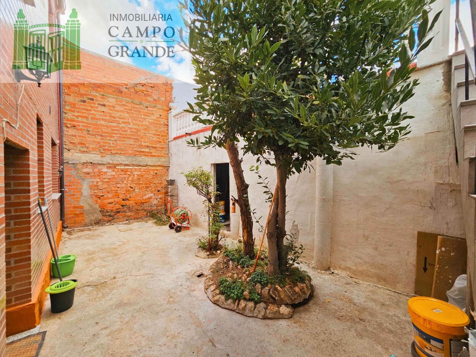 Jardín de Casa o chalet en venta en Palencia Capital con Calefacción, Jardín privado y Terraza