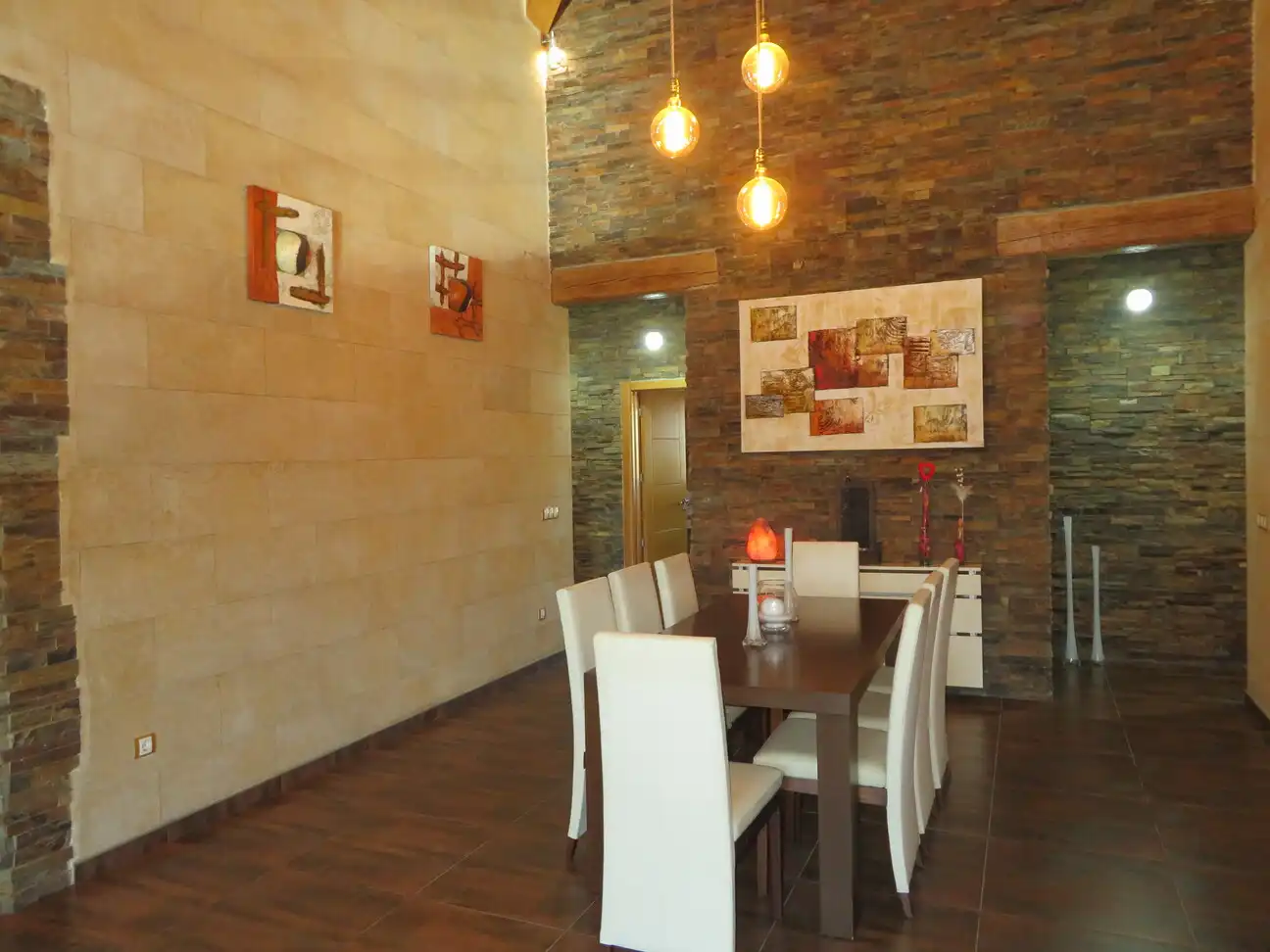 Comedor de Casa o chalet en venta en Els Poblets con Aire acondicionado, Calefacción y Jardín privado