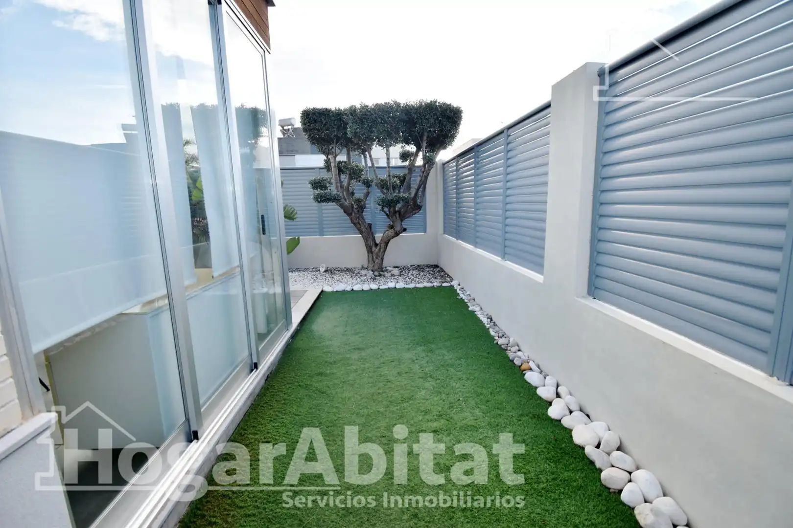 Garden of Detached homes for sale in Burriana / Borriana  with Air Conditioner, Heating and Private garden