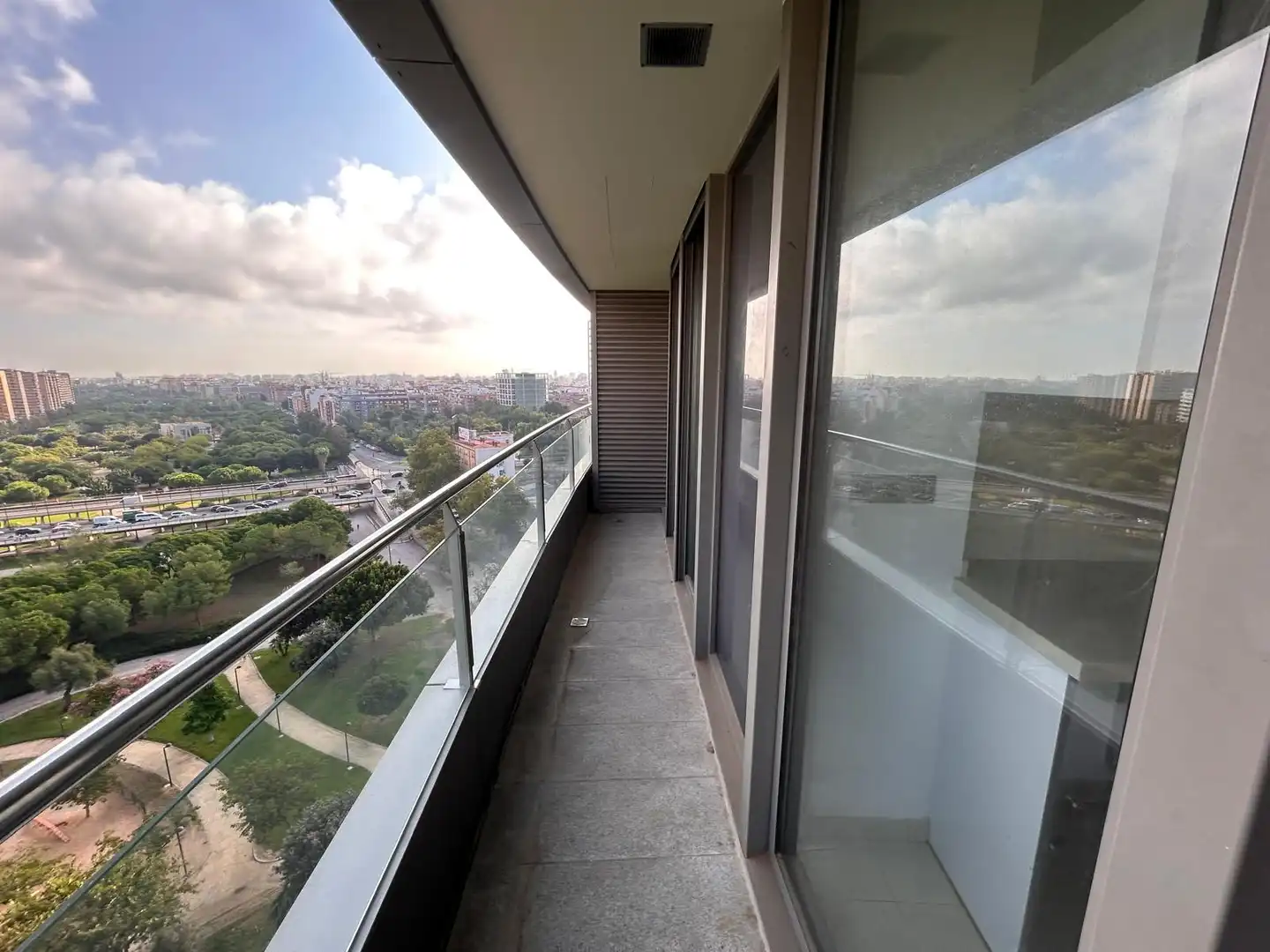 Terrasse von Wohnung zum Verkauf in Mislata mit Klimaanlage, Heizung und Parkett