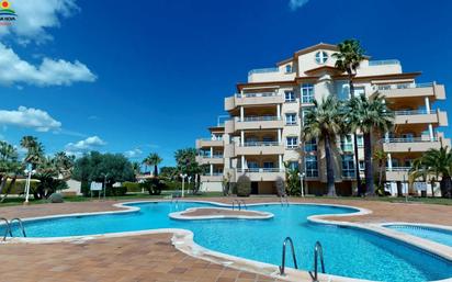 Swimming pool of Attic for sale in Oliva  with Heating, Private garden and Terrace