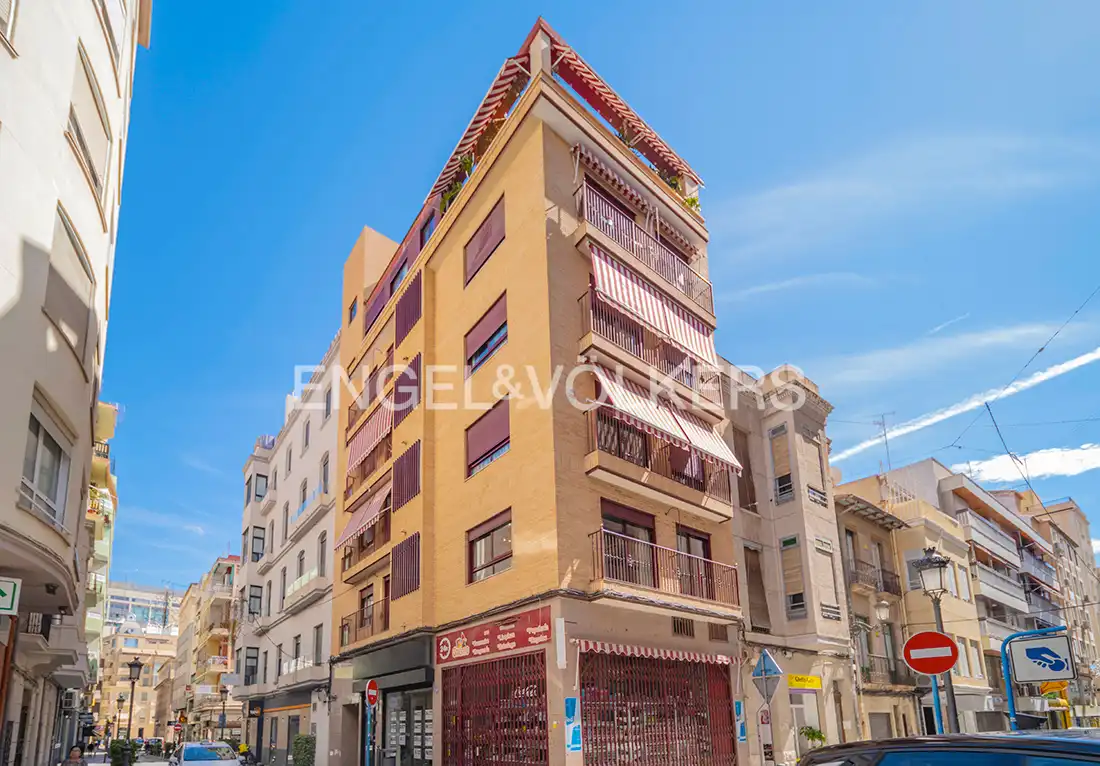 Exterior view of Flat for sale in Alicante / Alacant  with Air Conditioner, Heating and Balcony