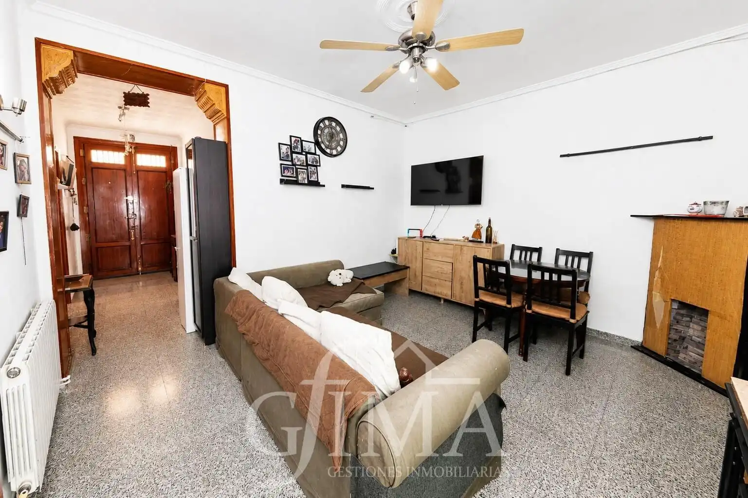 Living room of Houses for sale in Tomelloso  with Heating, Terrace and Storage room