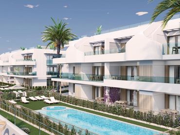 Erdgeschosswohnung mit Pool zum Verkauf in Pilar de la Horadada ciudad
