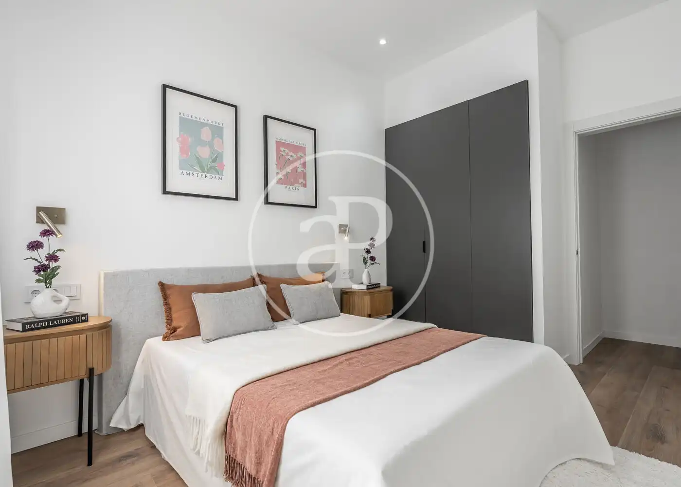 Schlafzimmer von Wohnung zum Verkauf in Madrid mit Klimaanlage, Heizung und Abstellraum