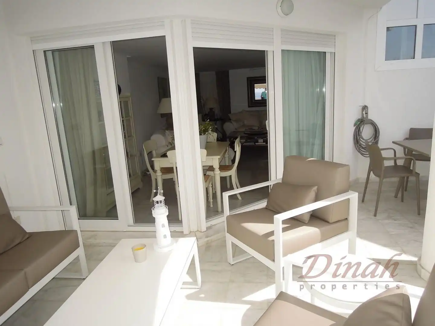 Terrasse von Wohnungen zur Miete in Altea mit Klimaanlage, Heizung und Möbliert