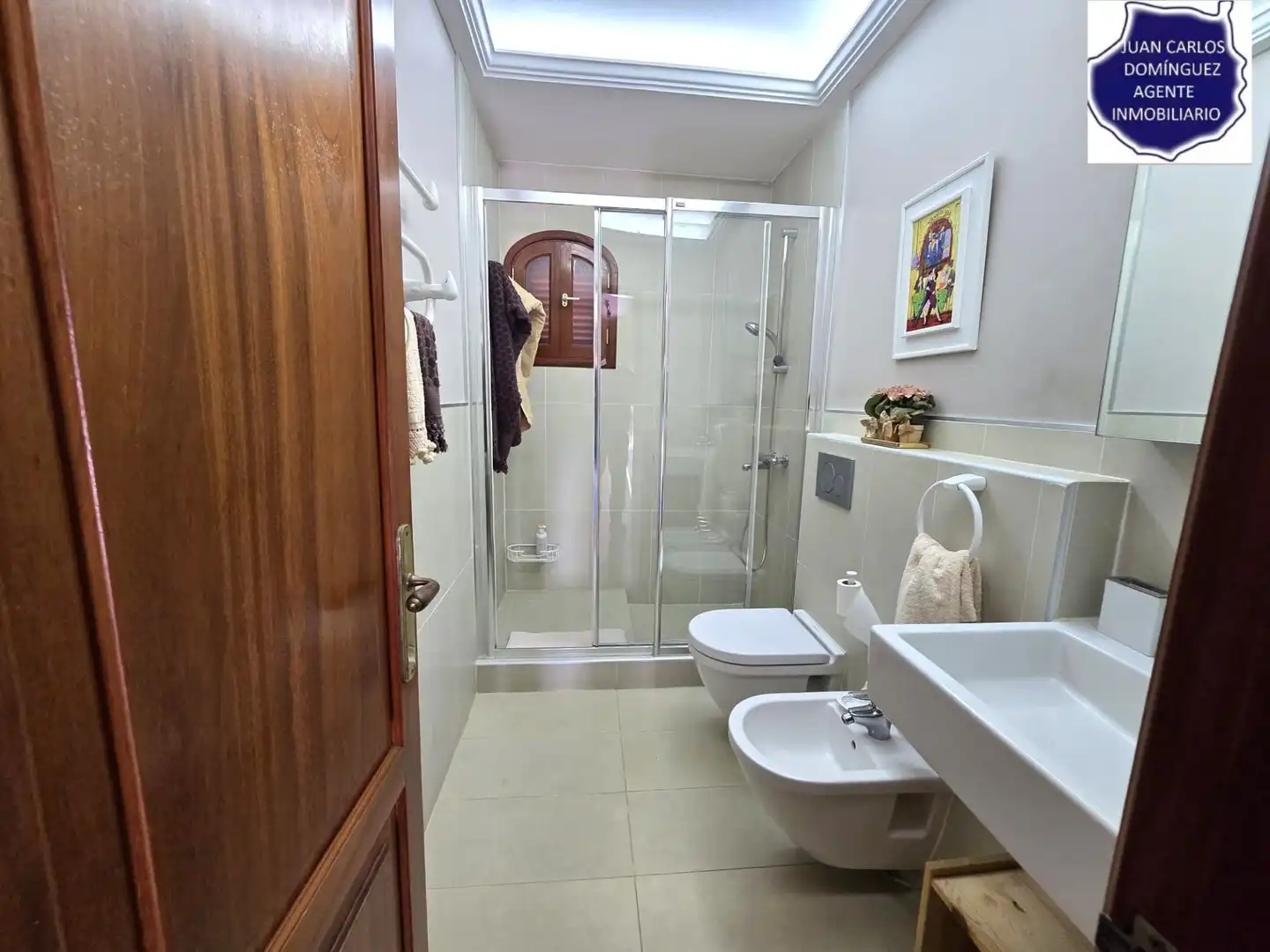 Baño de Casa o chalet de alquiler en San Bartolomé de Tirajana con Aire acondicionado, Jardín privado y Terraza