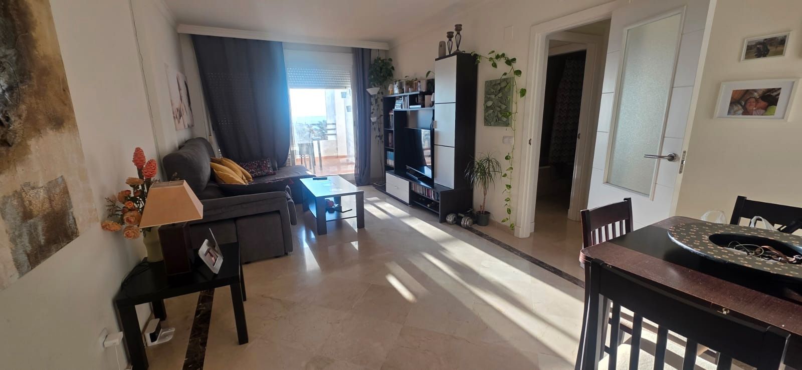 Living room of Flat for sale in Manilva  with Community pool