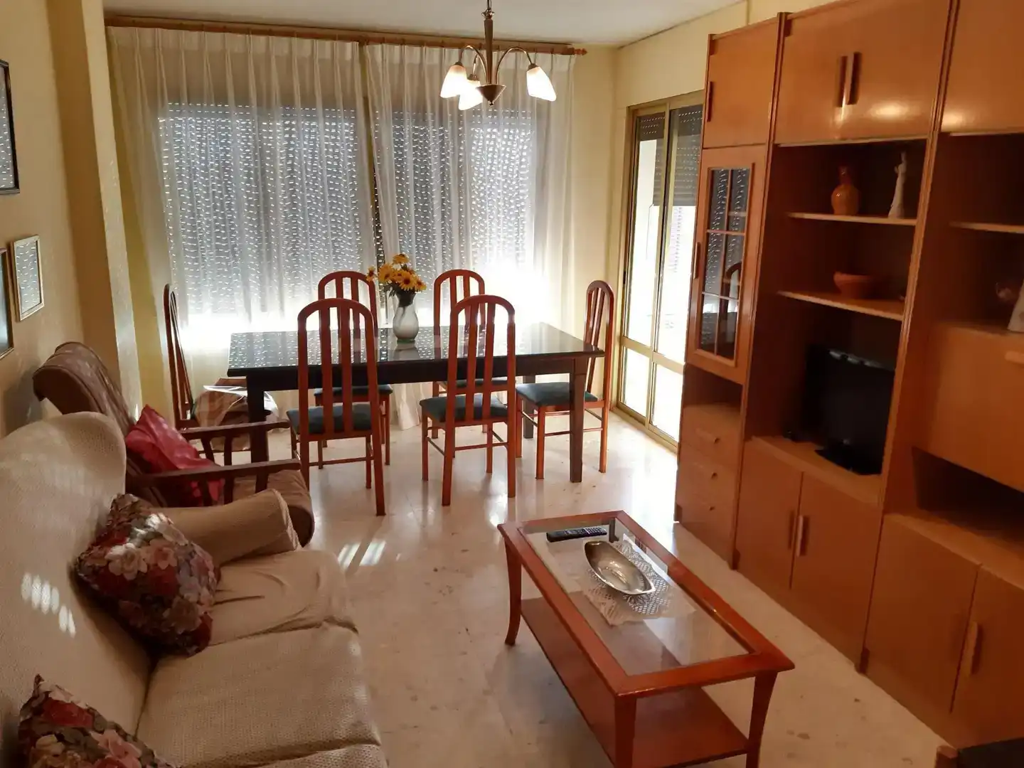 Wohnzimmer von Wohnung zur Miete in Paseo Marítimo - San José - La Laguna