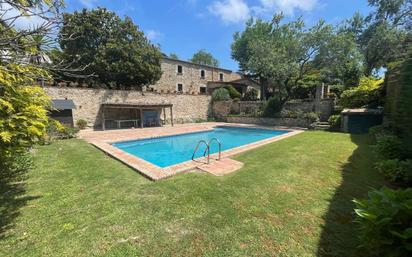 Piscina de Finca rústica en venda en Castell-Platja d'Aro amb Piscina