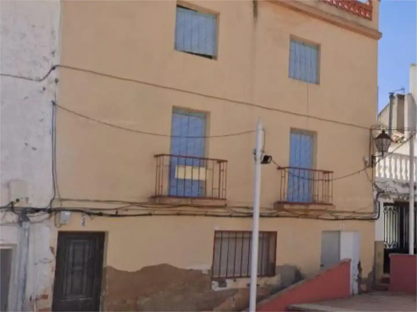 Vista exterior de Casa adosada en venta en Villatoya con Amueblado y Balcón