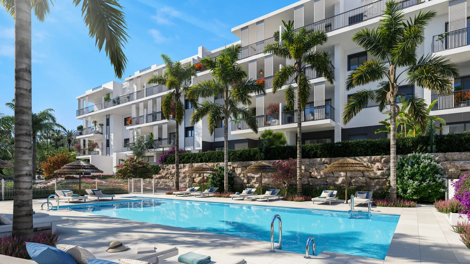 Apartamento con piscina en venta en Estepona Pueblo