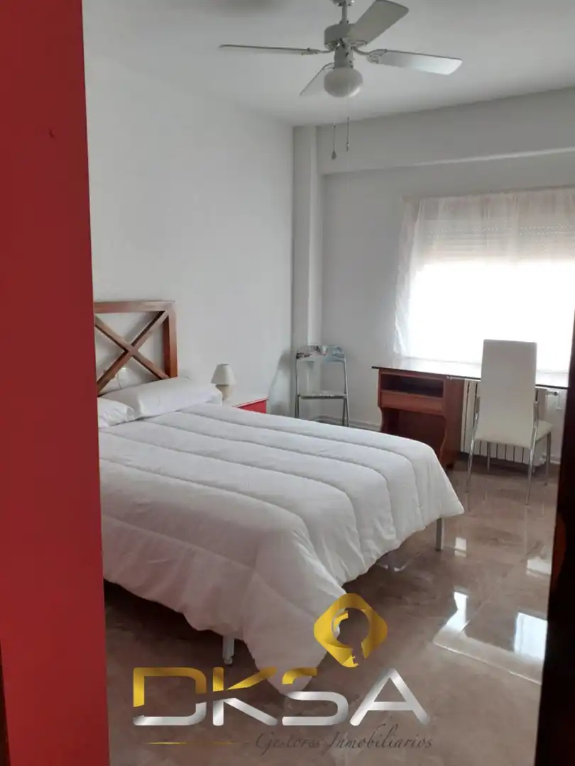 Bedroom of Flat for rent in Castellón de la Plana / Castelló de la Plana  with Air Conditioner, Heating and Terrace