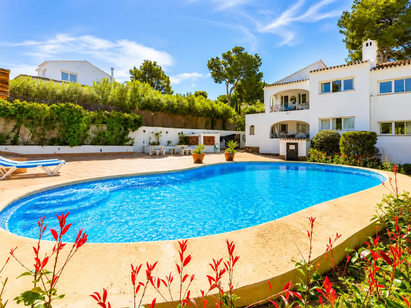 Swimming pool of Houses for sale in Jávea / Xàbia  with Air Conditioner, Heating and Private garden
