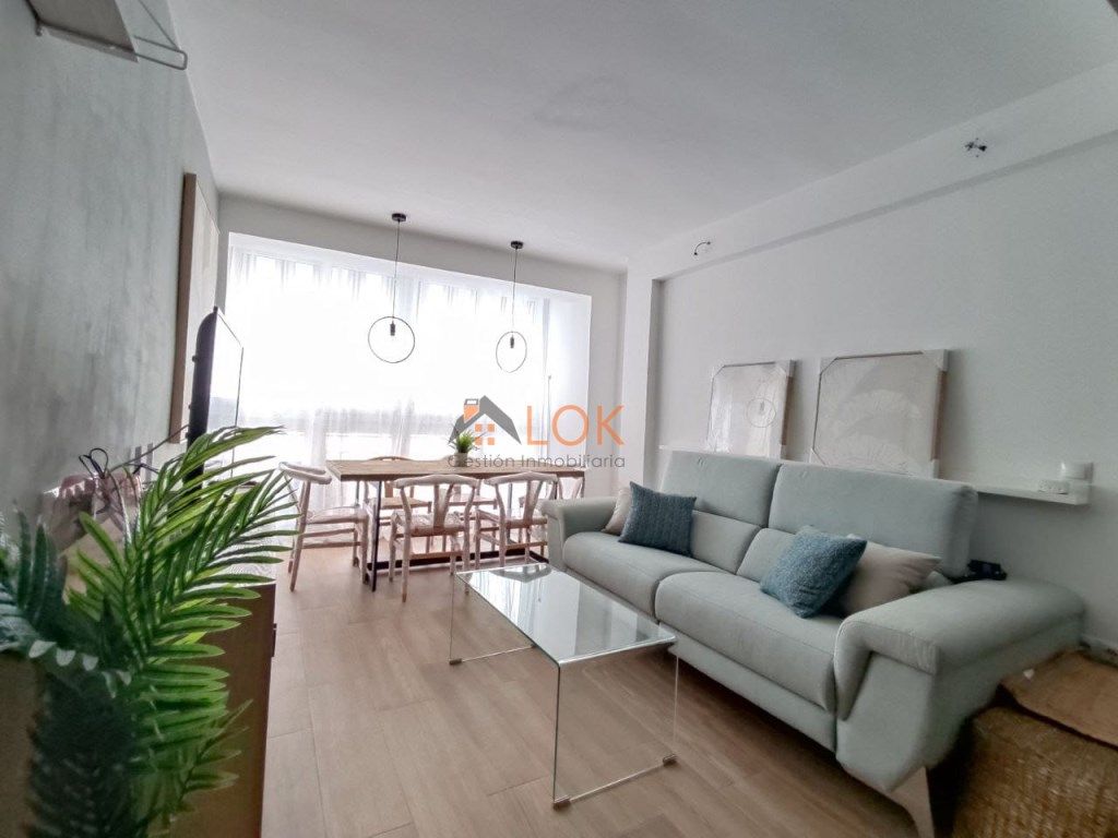 Sala de estar de Piso en venta en Málaga Capital con Aire acondicionado, Terraza y Amueblado