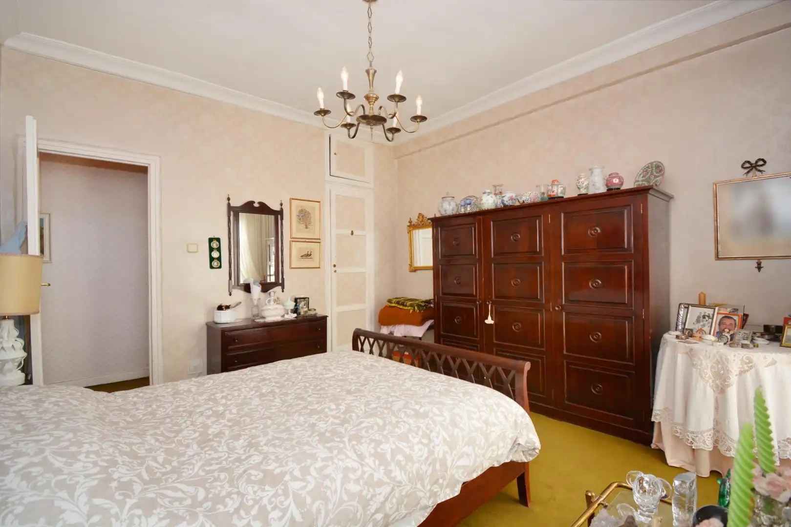 Schlafzimmer von Wohnung zum Verkauf in Madrid mit Heizung und Balkon