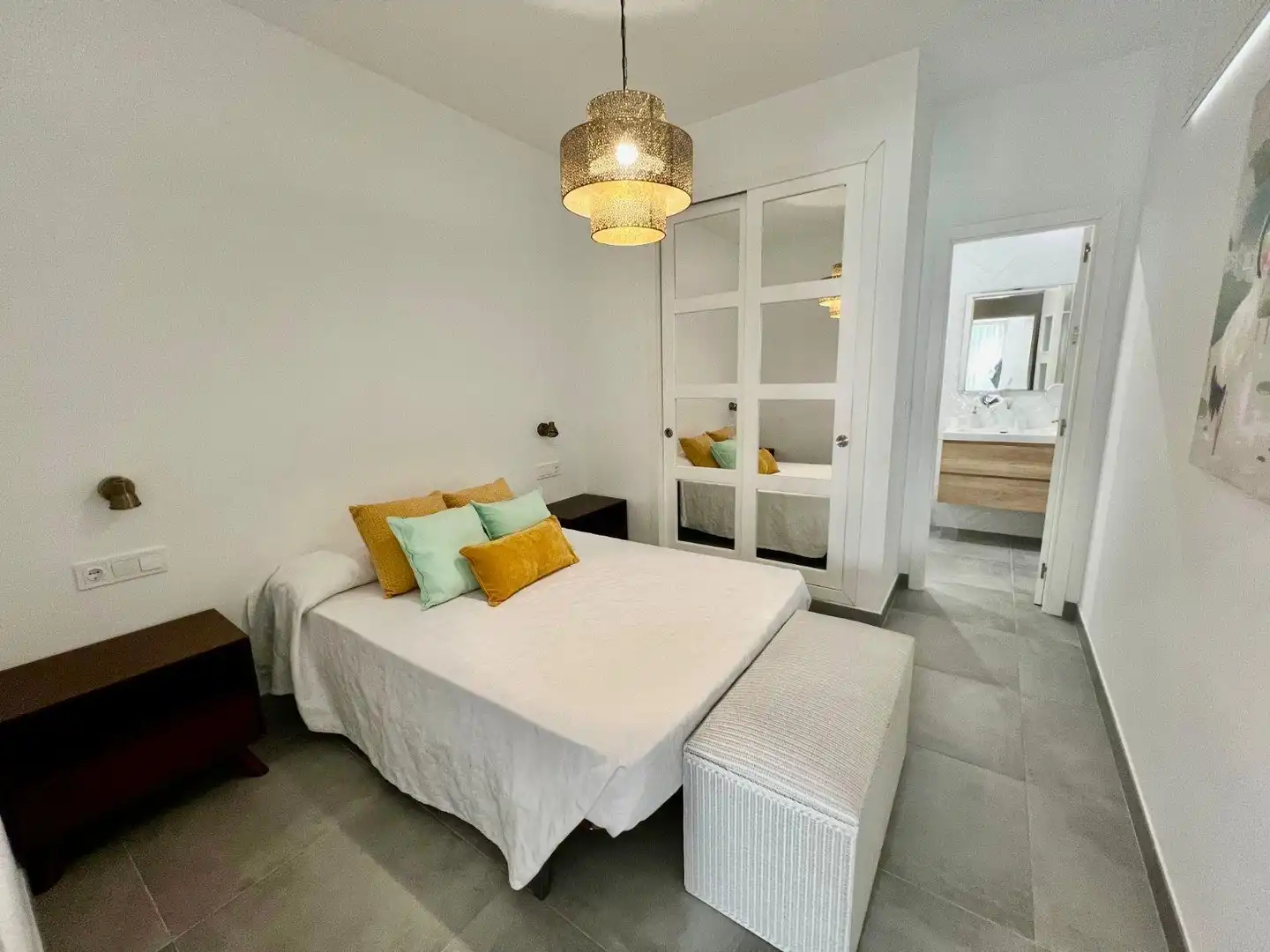 Bedroom of Houses for rent in Almonte  with Air Conditioner, Private garden and Terrace