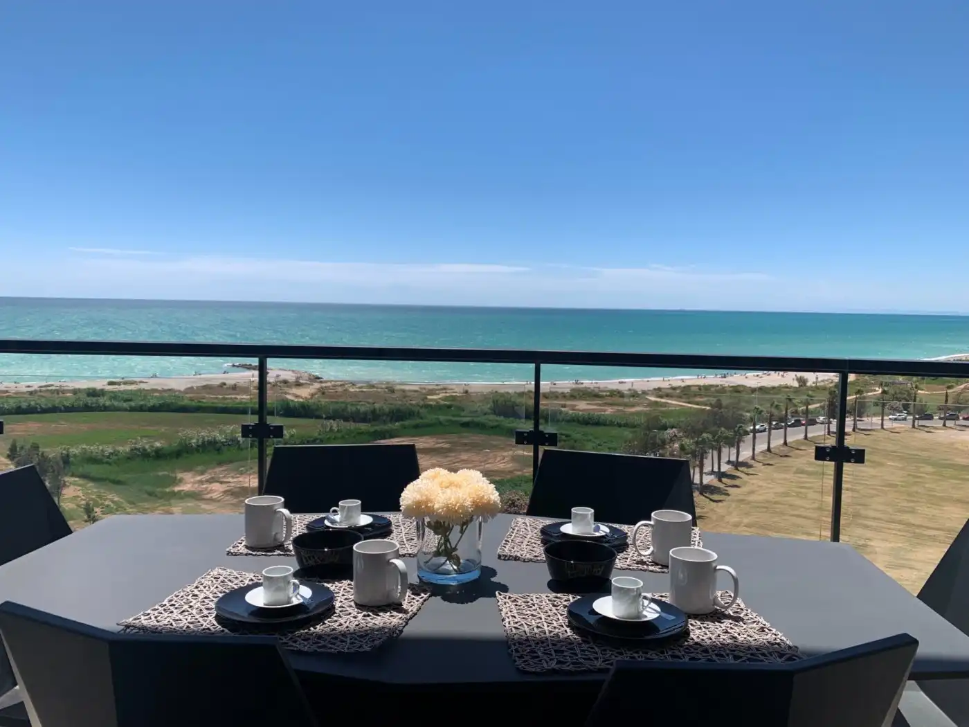 Mini appartamento con piscina in affitto a Moncófar Playa