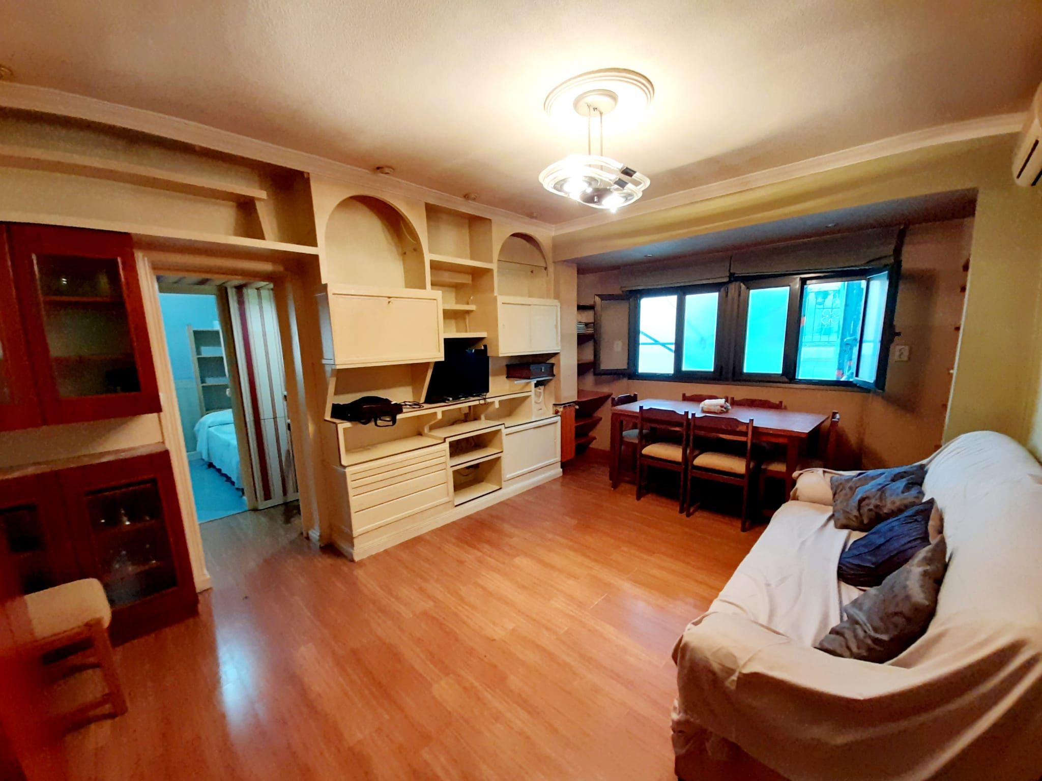 Sala d'estar de Pis en venda en  Madrid Capital amb Aire condicionat i Calefacció